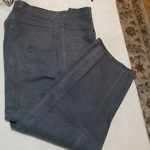 Girbaud Gray Jeans. Zipper&button front  38/30